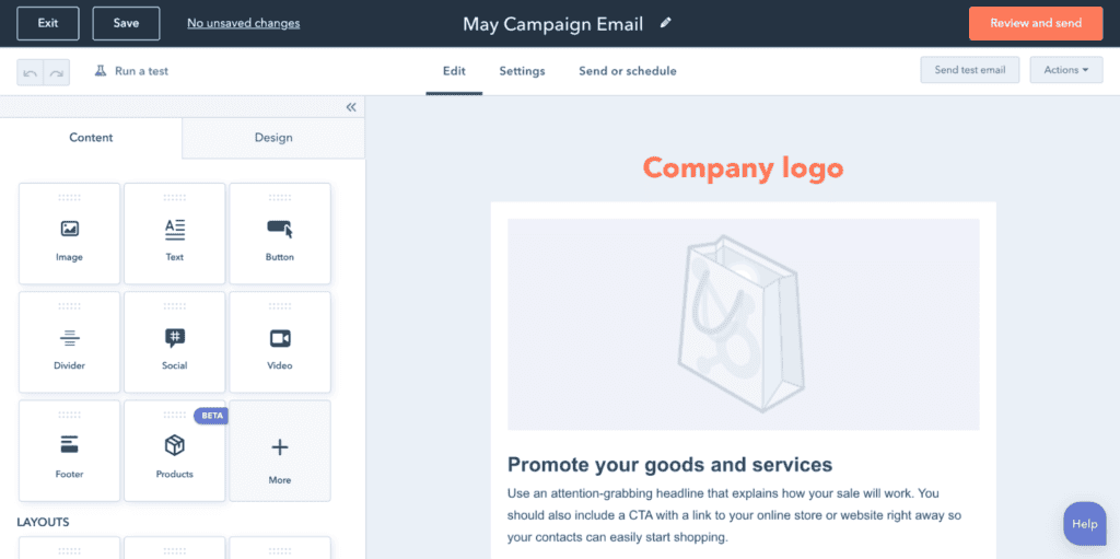 Email Marketing Tools - Hubspot