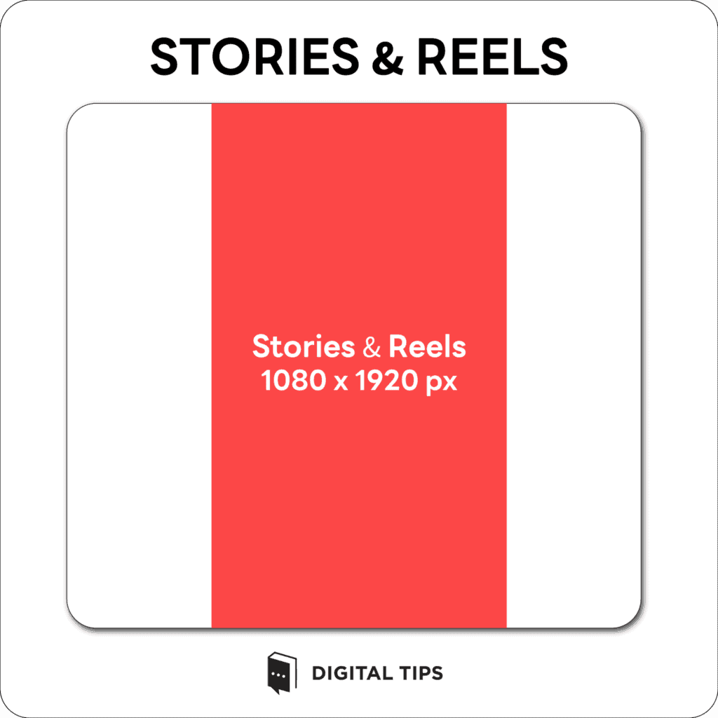 ขนาดรูปภาพและวิดิโอ Facebook Reels - Facebook Stories