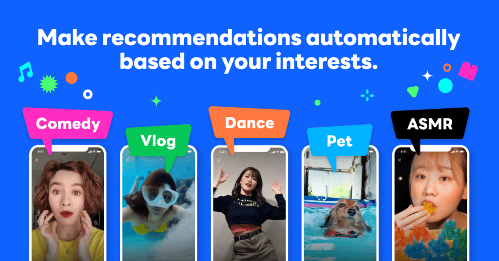คอนเทนต์วิดีโอสั้นบน Line voom