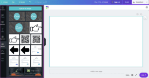 อัปโหลดภาพลง Canva