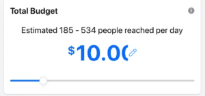 Boost Post ราคา