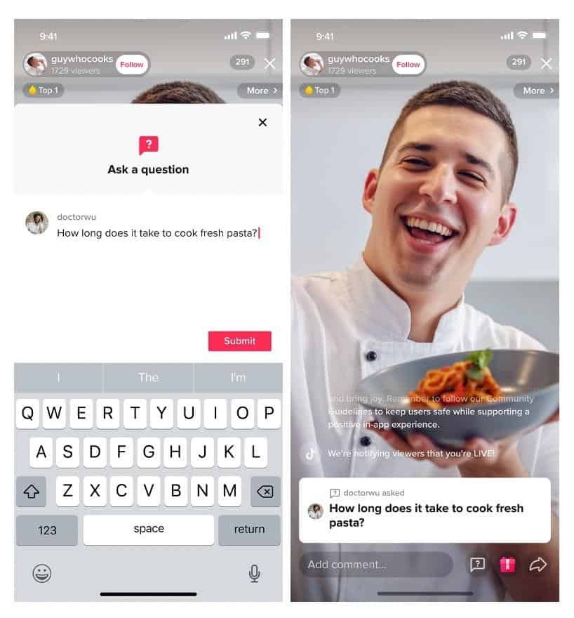 Tiktok Live-Live Q_A