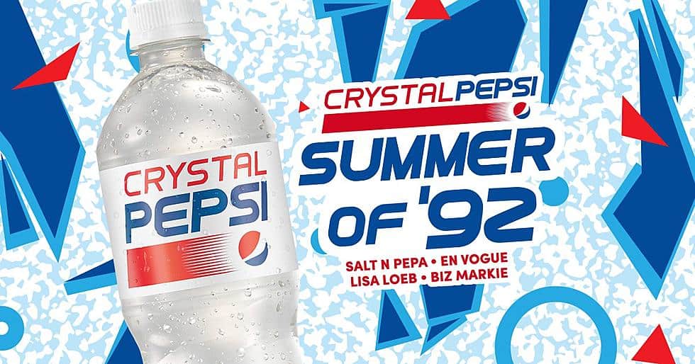 ตัวอย่างการใช้ Retro Marketing (Crystal Pepsi)
