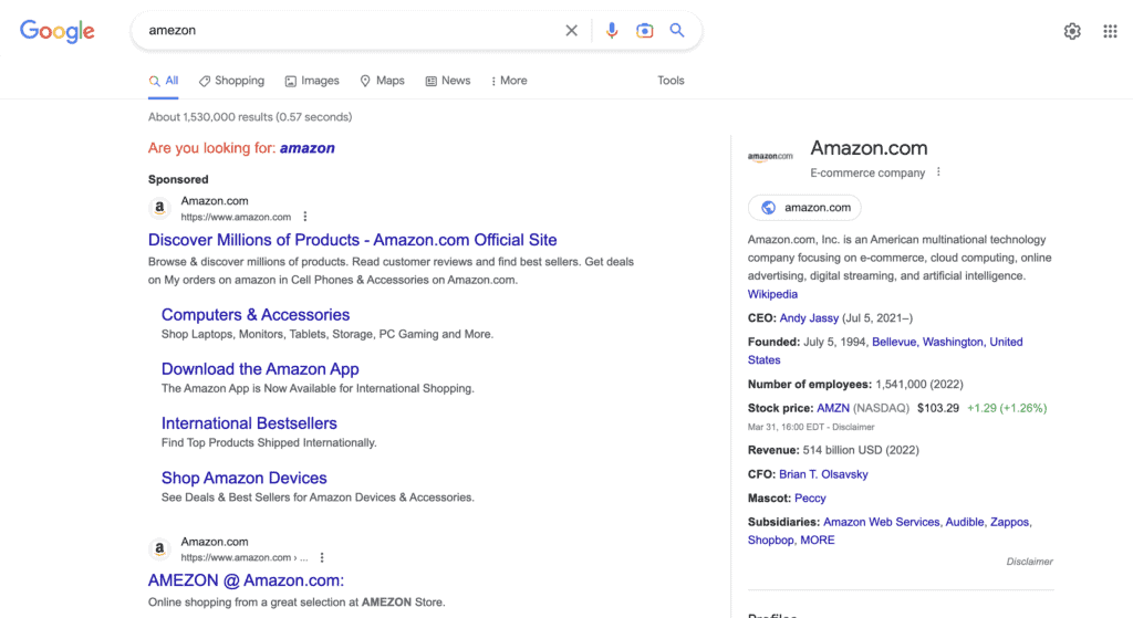 Google Sitelinks คืออะไร