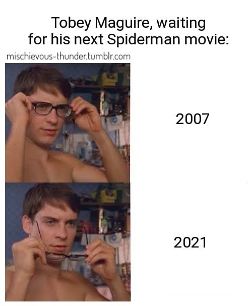 ตัวอย่างมีม 2023 - ผู้ชายใส่แว่น