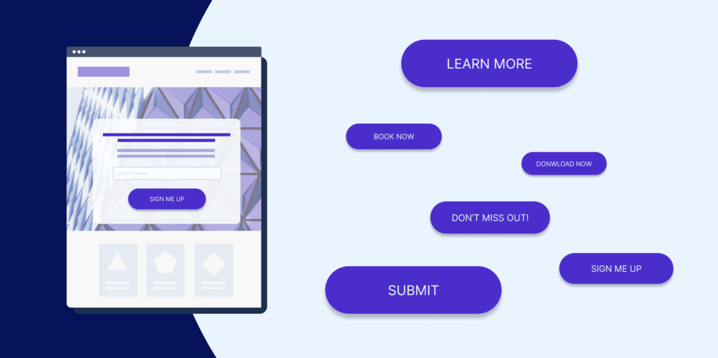 Landing Page - Call to action