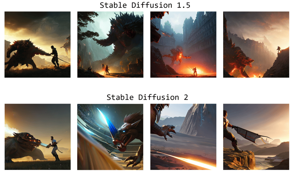 AI วาดรูป - Stable Diffusion - ตัวอย่างภาพ