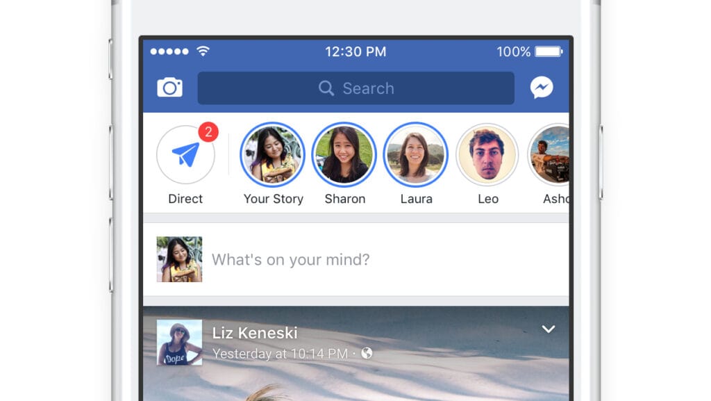 Facebook Stories คือ