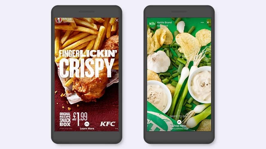 Facebook Stories ตัวอย่าง - ภาพ Close-up