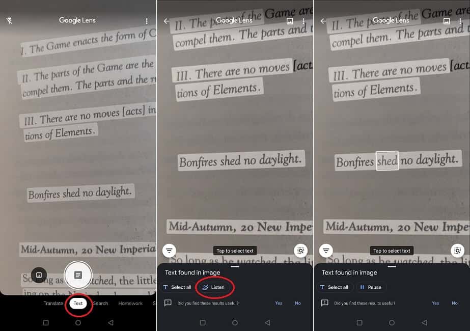 Google Lens หาชื่อพรรณไม้