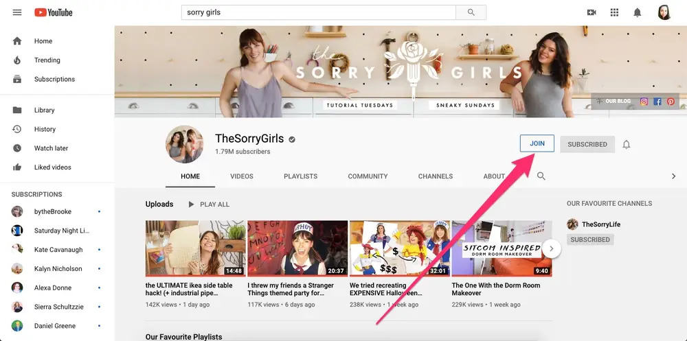YouTube-Membership