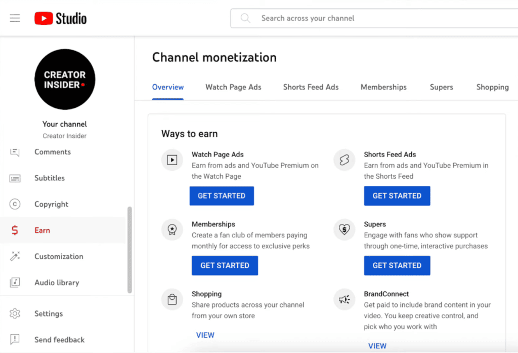 YouTube-Partner-Program