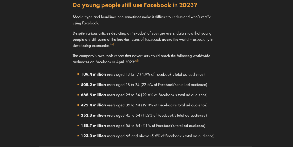Facebook Reels User