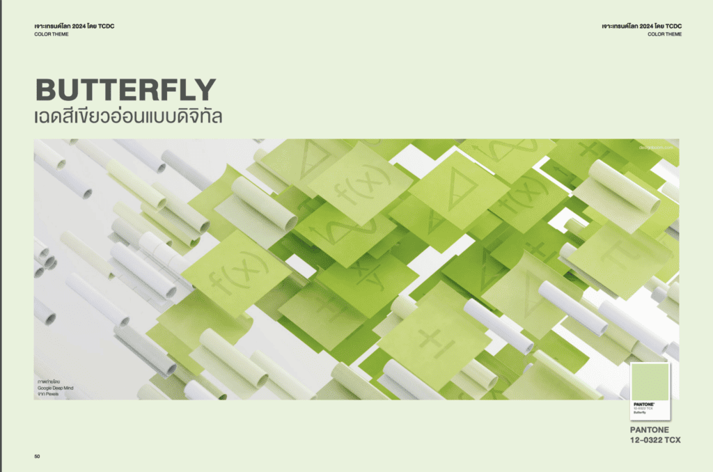 Butterfly_เทรนด์สีปี 2024