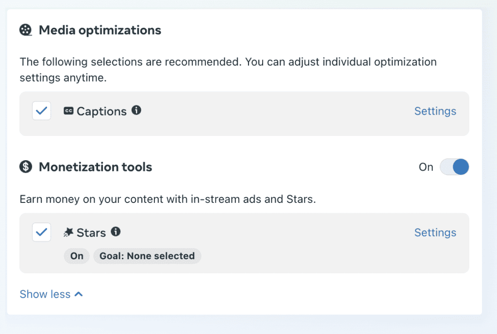 Options_VDO_ตั้งเวลาโพสต์ Meta