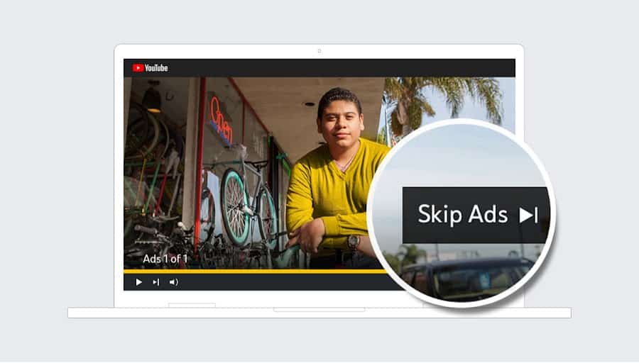 Skippable in-stream ads