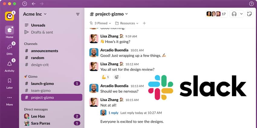 Slack_Digital Marketing Tools
