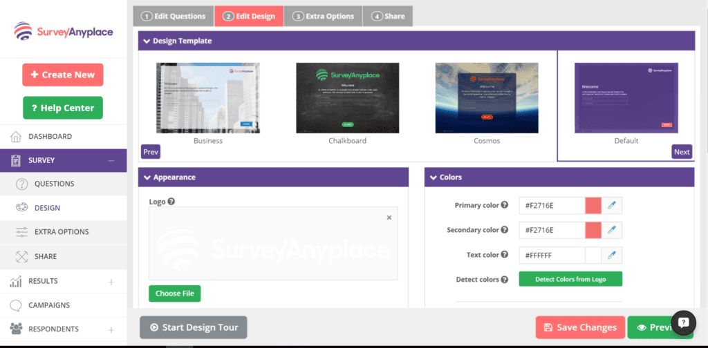 Survey Anyplace_Digital Marketing Tools