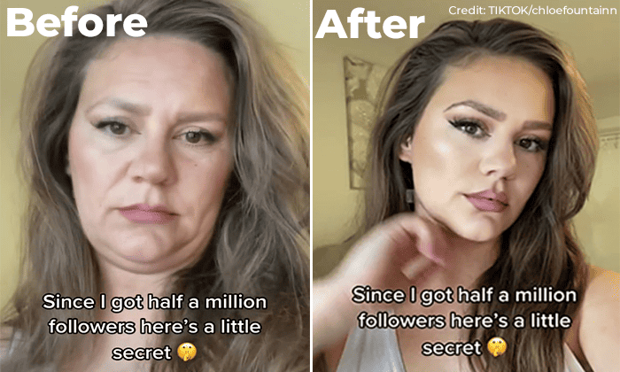 Before - After TikTok