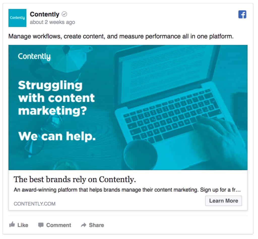 Facebook Content B2B