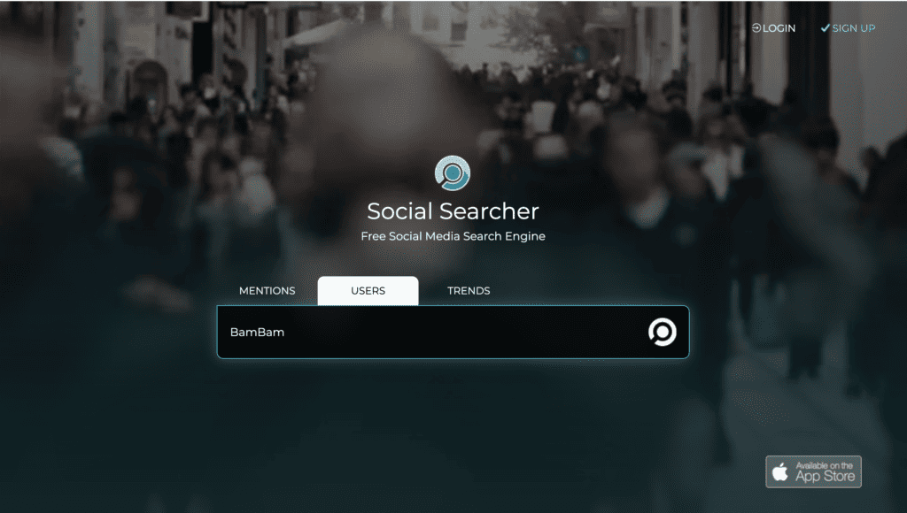 Social Searcher - Instagram Tools