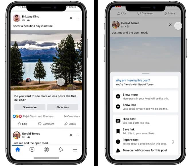 Facebook Feed Customize