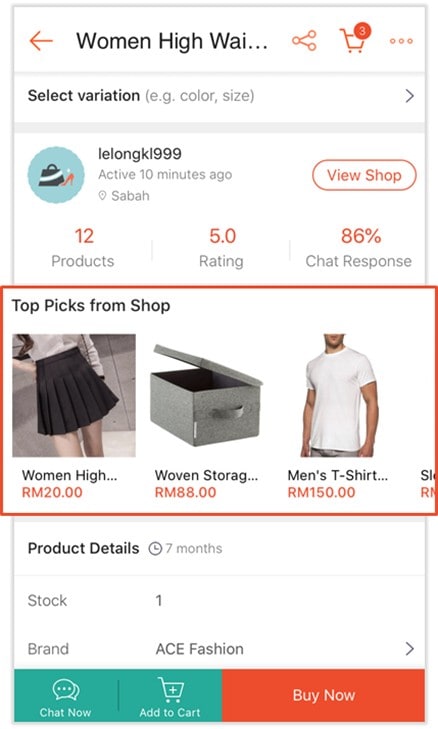 Shopee Top Picks