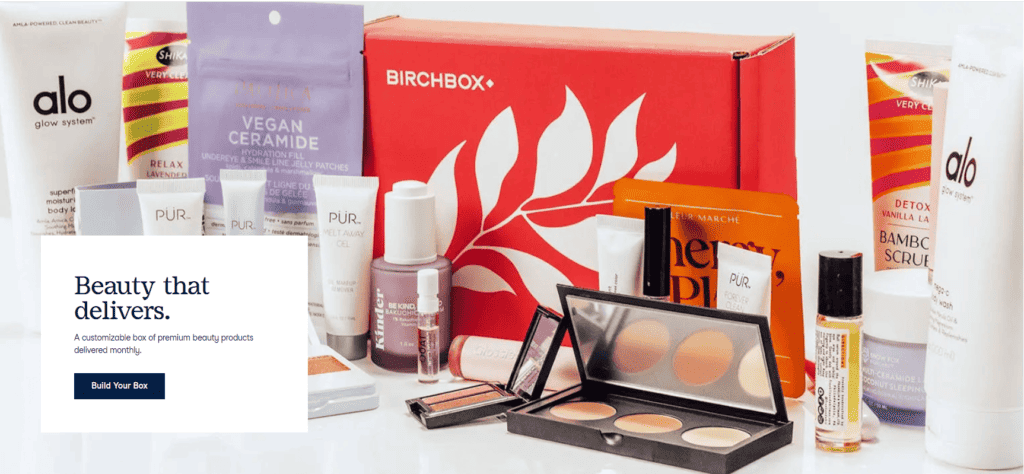 Birchbox แบรนด์กล่องเครื่องสำอางที่ใช้กลยุทธ์ IKEA Effect