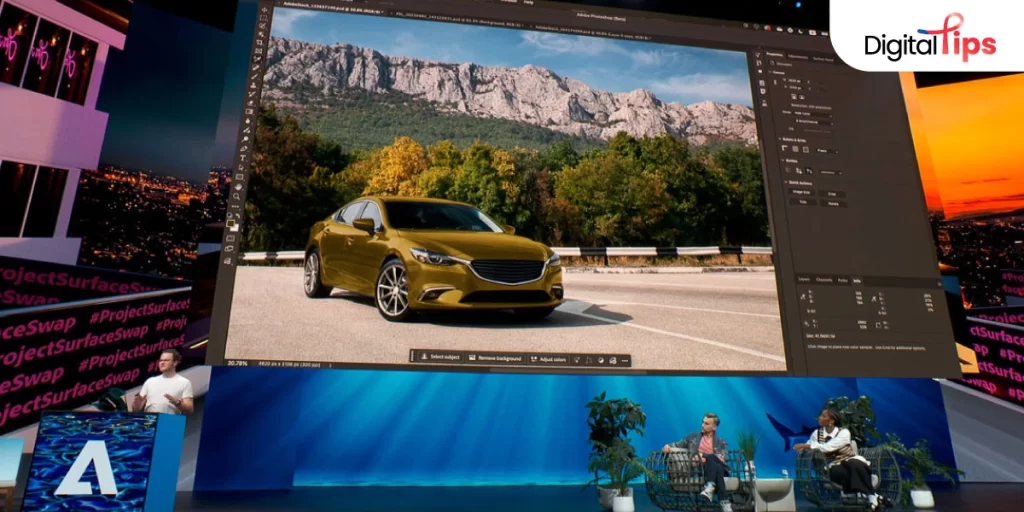 Project Surface Swap เป็น Sneaks ที่โชว์ในงาน Adobe MAX 2025